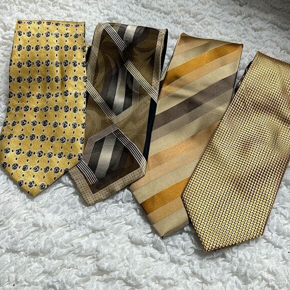 Men’s Lot of 4 Ties - Picture 1 of 7